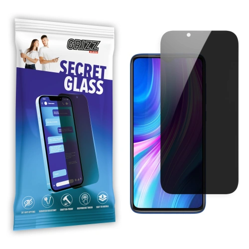 Kup GrizzGlass Xiaomi Privacy Glass SecretGlass für Redmi Note 8 Pro - GRZ5252 - {ean13} - Sklep Home Screen