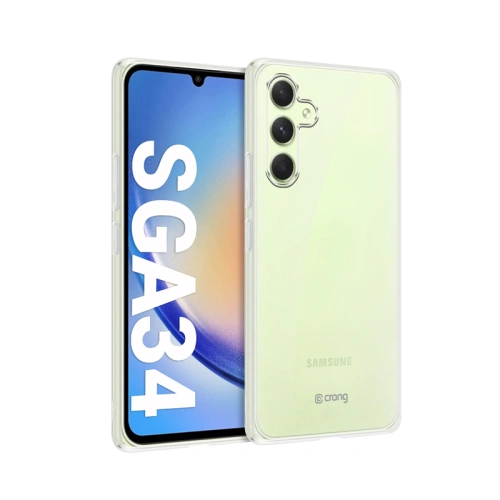 Kup Etui Crong Crystal Slim Cover Samsung Galaxy A34 5G (průhledný) - CRG597 - {ean13} - Sklep Home Screen
