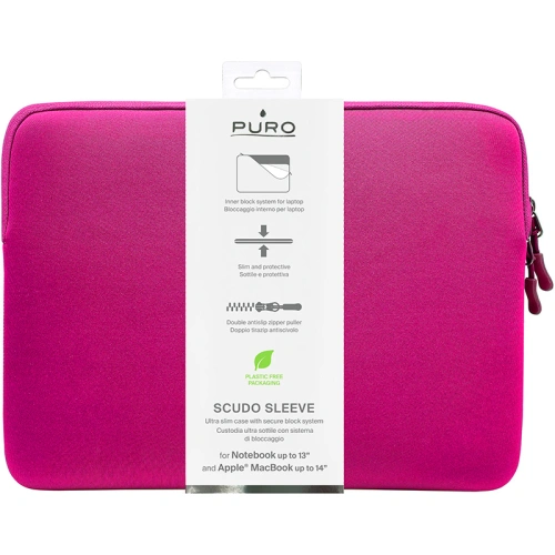 Kup Etui PURO Scudo Sleeve Apple MacBook Pro 14 (fukszia) - PUR715 - {ean13} - Sklep Home Screen