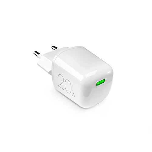 Kup Nabíječka PURO MiniPro Wall Charger GaN USB-C 20W PD (bílá) - PUR719 - {ean13} - Sklep Home Screen