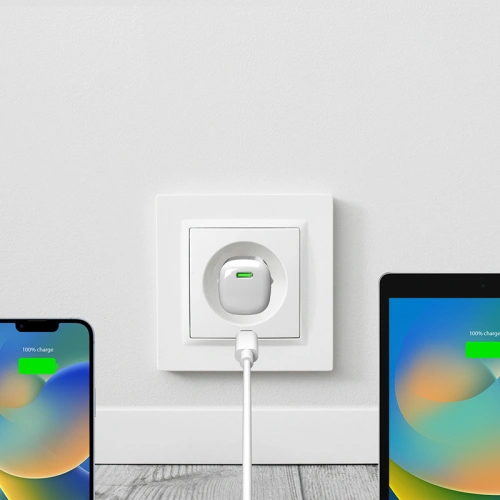 Kup PURO MiniPro Wandladegerät GaN USB-C 20W PD (weiß) - PUR719 - {ean13} - Sklep Home Screen