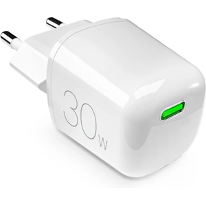 Kup Ładowarka sieciowa PURO MiniPro Wall Charger GaN USB-C 30W PD (biały) - PUR720 - {ean13} - Sklep Home Screen