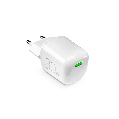 Kup PURO MiniPro Wandladegerät GaN USB-C 30W PD (weiß) - PUR720 - {ean13} - Sklep Home Screen