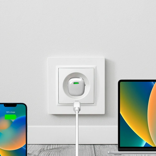 Kup PURO MiniPro Wandladegerät GaN USB-C 30W PD (weiß) - PUR720 - {ean13} - Sklep Home Screen
