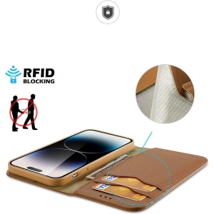 Kup Apple Dux Ducis Hivo Tasche iPhone 15 Pro Max braun - DDS1757 - {ean13} - Sklep Home Screen