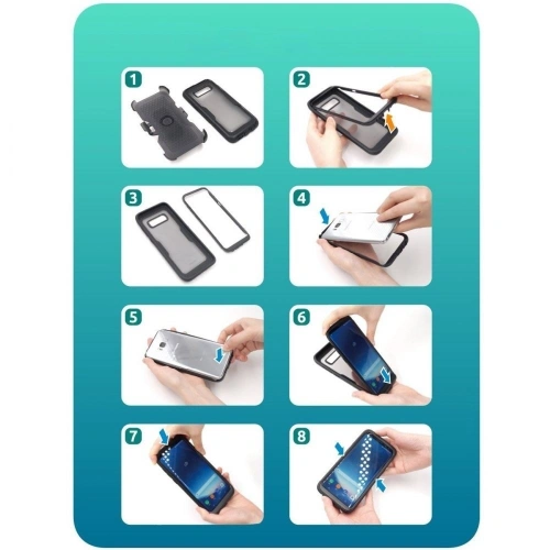 Buy Supcase IBLSN Ares Galaxy S9+ Plus Black - SPC003BLK - {ean13} - Home Screen Store Europe