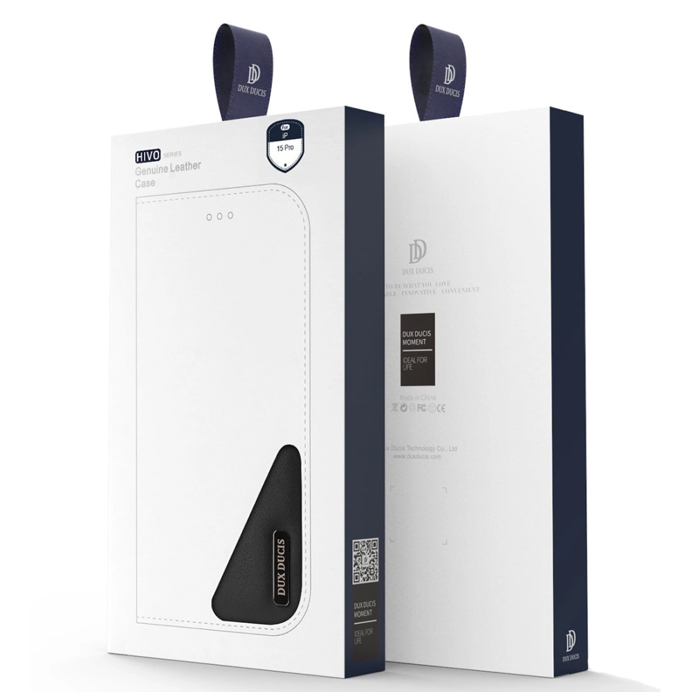 Etui Dux Ducis Hivo Apple iPhone 15 Pro czarne