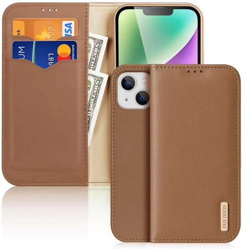 Kup Etui Dux Ducis Hivo Apple iPhone 15 Plus / 14 Plus brązowe - DDS1761 - {ean13} - Sklep Home Screen