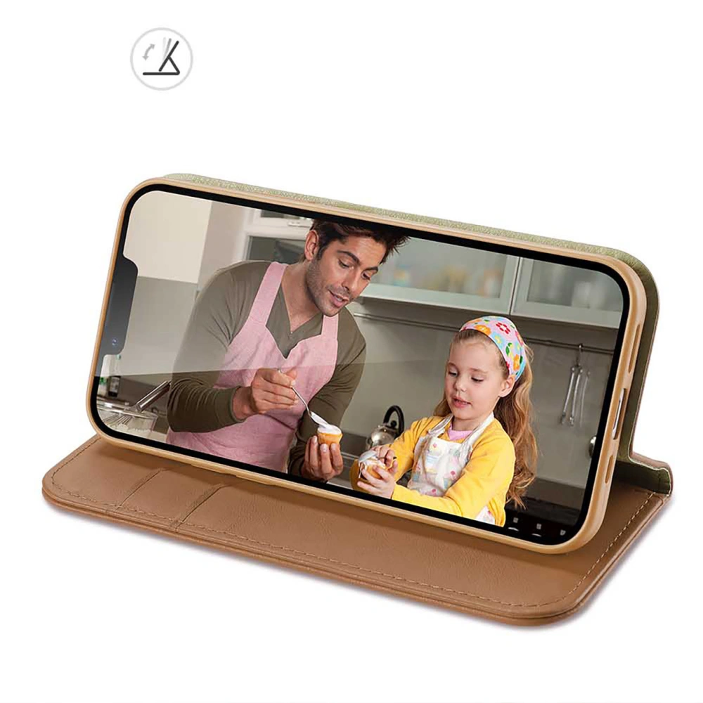 Etui Dux Ducis Hivo Apple iPhone 15 Plus / 14 Plus brązowe