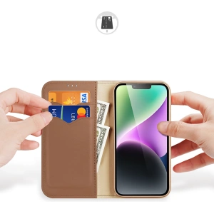 Etui Dux Ducis Hivo Apple iPhone 15 brązowe