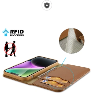Etui Dux Ducis Hivo Apple iPhone 15 brązowe