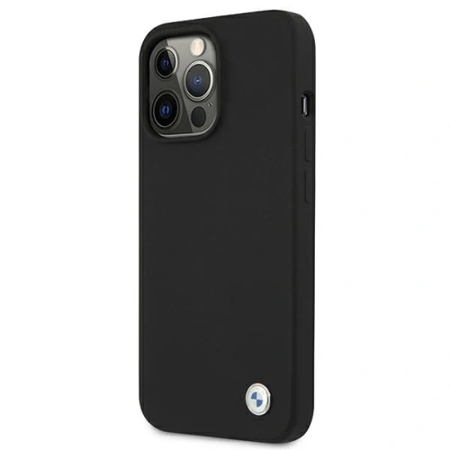 Kup Etui BMW BMHCP13LMSILBK Apple iPhone 13 Pro černý/black hardcase Silicone Signature - BMW477 - {ean13} - Sklep Home Screen