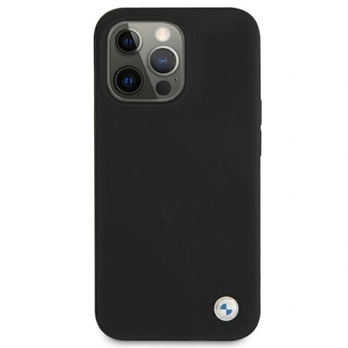 Kup Etui BMW BMHCP13LMSILBK Apple iPhone 13 Pro černý/black hardcase Silicone Signature - BMW477 - {ean13} - Sklep Home Screen