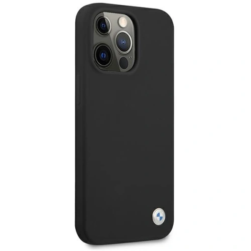 Kup Etui BMW BMHCP13LMSILBK Apple iPhone 13 Pro černý/black hardcase Silicone Signature - BMW477 - {ean13} - Sklep Home Screen