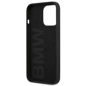 Etui BMW BMHCP13LMSILBK Apple iPhone 13 Pro czarny/black hardcase Silicone Signature