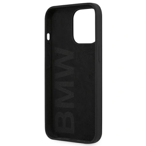 Kup Etui BMW BMHCP13LMSILBK Apple iPhone 13 Pro černý/black hardcase Silicone Signature - BMW477 - {ean13} - Sklep Home Screen