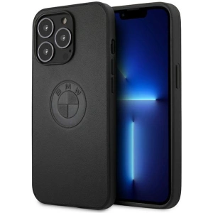 Kup Etui BMW BMHCP13LREELK Apple iPhone 13 Pro fekete/hardcase bőrbélelt - BMW478 - {ean13} - Sklep Home Screen