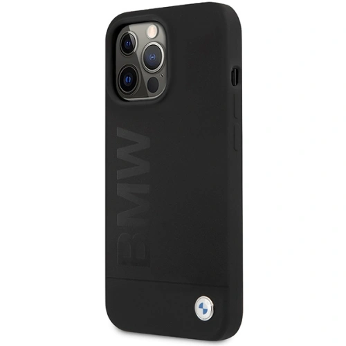 Kup BMW Apple Tasche BMHCP13LSLBLBK iPhone 13 Pro schwarz/schwarz Hartschale Silikon Signature Logo - BMW479 - {ean13} - Sklep Home Screen