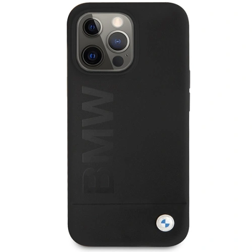 Kup BMW Apple Tasche BMHCP13LSLBLBK iPhone 13 Pro schwarz/schwarz Hartschale Silikon Signature Logo - BMW479 - {ean13} - Sklep Home Screen
