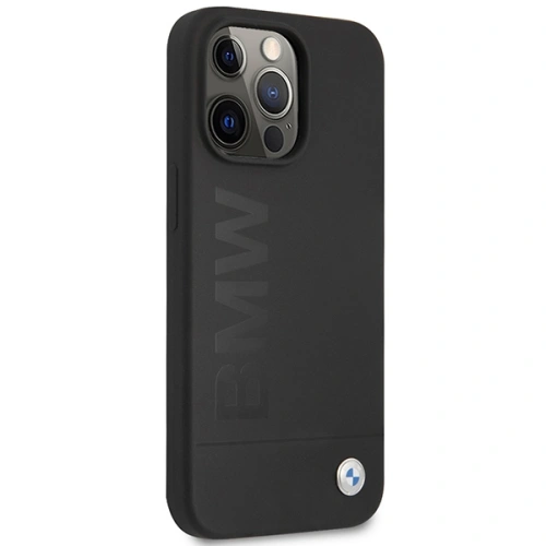 Buy BMW BMHCP13LSLBLBK Apple iPhone 13 Pro black hardcase Silicone Signature Logo - BMW479 - {ean13} - Home Screen Store Europe