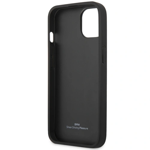Kup BMW Apple Tasche BMHCP13MREELK iPhone 13 schwarz/schwarz Hardcase Lederprägung - BMW480 - {ean13} - Sklep Home Screen