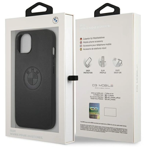 Kup BMW Apple Tasche BMHCP13MREELK iPhone 13 schwarz/schwarz Hardcase Lederprägung - BMW480 - {ean13} - Sklep Home Screen