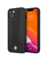 Kup Etui BMW BMHCP13MRPSLK Apple iPhone 13 fekete/hardcase bőr debossed vonalak - BMW481 - {ean13} - Sklep Home Screen