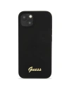 Kup Etui Guess GUHCP13MLSLMGBK Apple iPhone 13 negru/czarny hardcase Silicon Script Gold Logo - GUE2633 - {ean13} - Sklep Home Screen