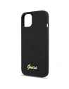 Kup Etui Guess GUHCP13MLSLMGBK Apple iPhone 13 negru/czarny hardcase Silicon Script Gold Logo - GUE2633 - {ean13} - Sklep Home Screen