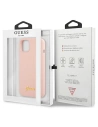 Kup Etui Guess GUHCP13MLSLMGLP Apple iPhone 13 roz pale/roz deschis hardcase Silicon Script Logo Auriu - GUE2634 - {ean13} - Sklep Home Screen