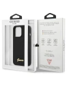 Kup Etui Guess GUHCP13XLSLMGBK Apple iPhone 13 Pro Max black/czarny hardcase Silicone Script Gold Logo - GUE2635 - {ean13} - Sklep Home Screen