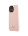 Kup Etui Guess GUHCP13XLSLMGLP Apple iPhone 13 Pro Max jasnorozie/light pink hardcase Silicone Script Gold Logo - GUE2636 - {ean13} - Sklep Home Screen