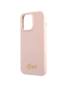 Kup Etui Guess GUHCP13XLSLMGLP Apple iPhone 13 Pro Max jasnorozie/light pink hardcase Silicone Script Gold Logo - GUE2636 - {ean13} - Sklep Home Screen
