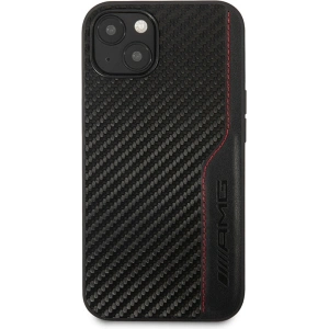 Kup Mercedes Apple Tasche AMG AMHCP13MDEBK iPhone 13 schwarz/schwarz Hardcase Leder&Carbon Red Stitching - MRS77 - {ean13} - Sklep Home Screen