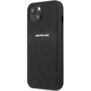 Kup Mercedes Apple Tasche AMG AMHCP13MOSDBK iPhone 13 schwarz/schwarz Hardcase Leder Curved Lines - MRS78 - {ean13} - Sklep Home Screen