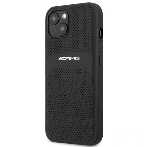 Kup Etui Mercedes AMG AMHCP13MOSDBK Apple iPhone 13 negru/black hardcase Leather Curved Lines - MRS78 - {ean13} - Sklep Home Screen