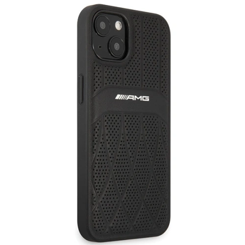 Kup Mercedes Apple Tasche AMG AMHCP13MOSDBK iPhone 13 schwarz/schwarz Hardcase Leder Curved Lines - MRS78 - {ean13} - Sklep Home Screen