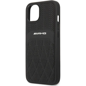 Kup Mercedes Apple Tasche AMG AMHCP13MOSDBK iPhone 13 schwarz/schwarz Hardcase Leder Curved Lines - MRS78 - {ean13} - Sklep Home Screen