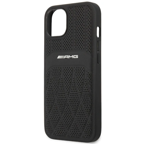 Kup Mercedes Apple Tasche AMG AMHCP13MOSDBK iPhone 13 schwarz/schwarz Hardcase Leder Curved Lines - MRS78 - {ean13} - Sklep Home Screen