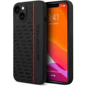 Kup Etui Mercedes AMG AMHCP14S2SPCK Apple iPhone 14 czarny/black hardcase Silicone Carbon Pattern - MRS79 - {ean13} - Sklep Home Screen