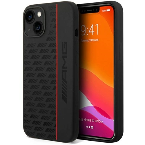 Kup Etui Mercedes AMG AMHCP14S2SPCK Apple iPhone 14 černý/black hardcase silikonový karbonový vzor - MRS79 - {ean13} - Sklep Home Screen