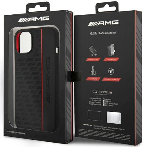 Kup Etui Mercedes AMG AMHCP14S2SPCK Apple iPhone 14 černý/black hardcase silikonový karbonový vzor - MRS79 - {ean13} - Sklep Home Screen