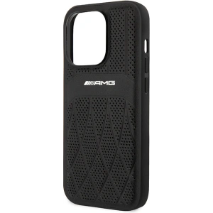 Kup Mercedes Apple Tasche AMG AMHMP14LOSDBK iPhone 14 Pro schwarz/schwarz Hardcase Leder Curved Lines MagSafe - MRS80 - {ean13} - Sklep Home Screen