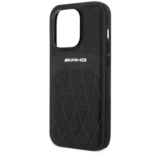 Kup Mercedes Apple Tasche AMG AMHMP14LOSDBK iPhone 14 Pro schwarz/schwarz Hardcase Leder Curved Lines MagSafe - MRS80 - {ean13} - Sklep Home Screen