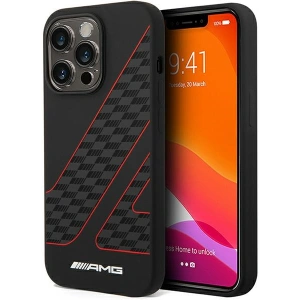 Kup Etui Mercedes AMG AMHMP14X2SCFR Apple iPhone 14 Pro Max czarny/black hardcase Checkered Flag Pattern MagSafe - MRS81 - {ean13} - Sklep Home Screen