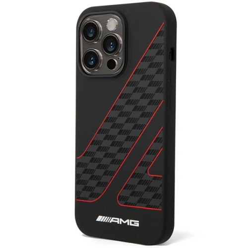 Kup Etui Mercedes AMG AMHMP14X2SCFR Apple iPhone 14 Pro Max negru/black hardcase Pattern cu steag pătrat MagSafe - MRS81 - {ean13} - Sklep Home Screen