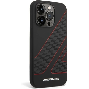Kup Mercedes Apple Tasche AMG AMHMP14X2SCFR iPhone 14 Pro Max schwarz/schwarz Hardcase Checkered Flag Pattern MagSafe - MRS81 - {ean13} - Sklep Home Screen