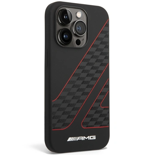 Kup Etui Mercedes AMG AMHMP14X2SCFR Apple iPhone 14 Pro Max negru/black hardcase Pattern cu steag pătrat MagSafe - MRS81 - {ean13} - Sklep Home Screen