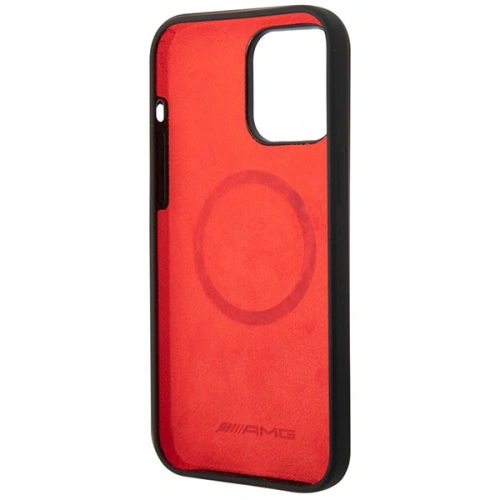 Kup Etui Mercedes AMG AMHMP14X2SCFR Apple iPhone 14 Pro Max negru/black hardcase Pattern cu steag pătrat MagSafe - MRS81 - {ean13} - Sklep Home Screen