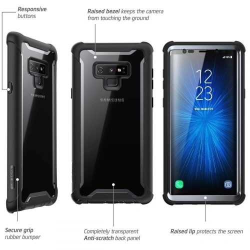 Buy Supcase IBLSN Ares Galaxy Note 9 Black - SPC009BLK - {ean13} - Home Screen Store Europe